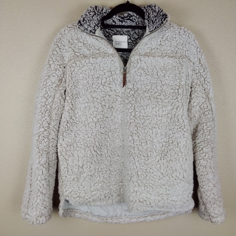 THREAD & SUPPLY WUBBY pockets pullover fleece